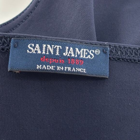 Saint James Navy Blue Garde Cote III UV Protection Top - Picture 9 of 11